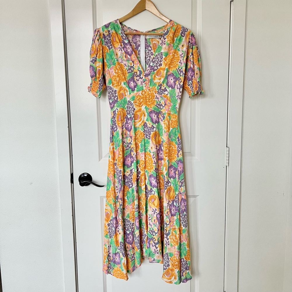 Faithfull the brand floral midi dress
